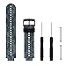 honecumi for Garmin Forerunner 235 Watch Bands Replacement Accessory-Adjustable Silicone Sport Wristband/Strap/ for Garmin Forerunner 220/230/620/630/735XT/246Lite-Watch Band/Strap for Men&Women