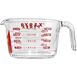 Pyrex Glass Measuring Cup 4 Cup ( 32 Oz ) Glass