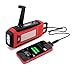 Epica Digital Emergency Solar Hand Crank AM/FM/NOAA Radio, Flashlight, Smartphone Charger with NOAA Certified Weather Alert & Cable-ONE Cable Does All
