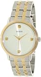 Guess Men's U11609G2 Two-Tone Stainless-Steel Quartz Watch with Beige Dial