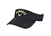 Callaway 2016 Liquid Metal Adjustable Visor, Charcoal/Green
