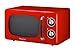 Magic Chef MCD770CR Red 0.7-Cu. Ft. 700W Retro Countertop Microwave Oven, 7 Cu.Ft