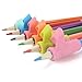 Pencil Grip Motop Pencil Holder Pen Writing Aid Grip Posture Correction Tool Writing CLAW for Pencils and Utensils 3PCS/Set (C)