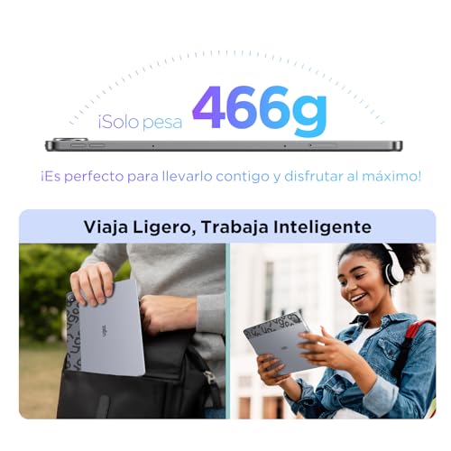 UGEE UT2 Tablet Independiente 10,36 Pulgada - 6GB+128GB, Pantalla 2K Ultra HD Totalmente Laminada, 8.0MP Cámara Frontal y Trasera, Tableta Android 14, Batería de 7000mAh, Incluye U-Pencil