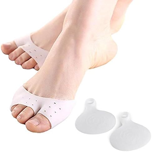 Original Metatarsal Pads - YITUOOW Gel Forefoot Pad Ball of Foot Cushions,Ball of Foot Pads, Forefoot Pads,Forefoot Insoles for Metatarsal Support and Foot Pain Relief For Man and Women - 2 Pairs