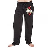 Godzilla Logo Black Heather Quick Turn Sleep Pants