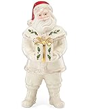 Lenox 2015 Santa's 7-in Holiday Present Figurine, Ivory