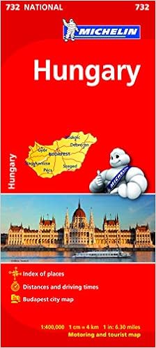 Hungary Michelin National Map 732 Mapas National Michelin Amazon De Michelin Fremdsprachige Bucher