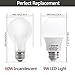 LOHAS LED A19 Bulb, 60-Watt Light Bulbs Equivalent, LED 9 Watt Soft White 3000K Lighting, LED Medium Screw Base (E26) Lights, 120 Volt, LED Light Bulbs for Home light, 240 Degree Beam Angle (6 Pack)