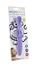oogaa Baby Mealtime Silicone Train Spoon  Easy Clean, Baby Safe  7in  Purple
