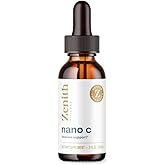 Zenith Labs Liquid Vitamin C Drops for Adults - Nano C Natural Immune Support Supplement, Vitamin C Liquid Supplement for Stronger Immunity - Nanotechnology Micro C Particles for Fast Absorption