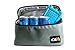 C&H Cooler Bag: Insulated Bag For Adults, Lunch Box, (Set Of 2 Size-6L And 5L) Large & Small Traveling Tote Bags With Carrying Handle, Steel Zipper, Unisex For Men & Women (gray)