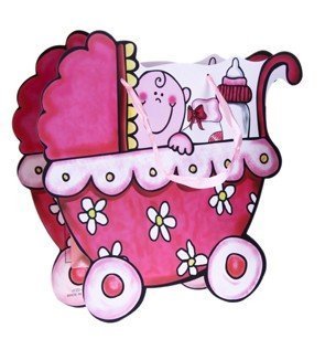 Recuerdos Para Bautizos Lote De 12 Bolsas De Papel De Regalo Presentacion Cochecito Bebe Rosa Fiestas Cumpleanos 1 Ano Bebes Bautizos Bolsas Para Presentar Regalos Detalles Y Recuerdos Baby Shower Bebe