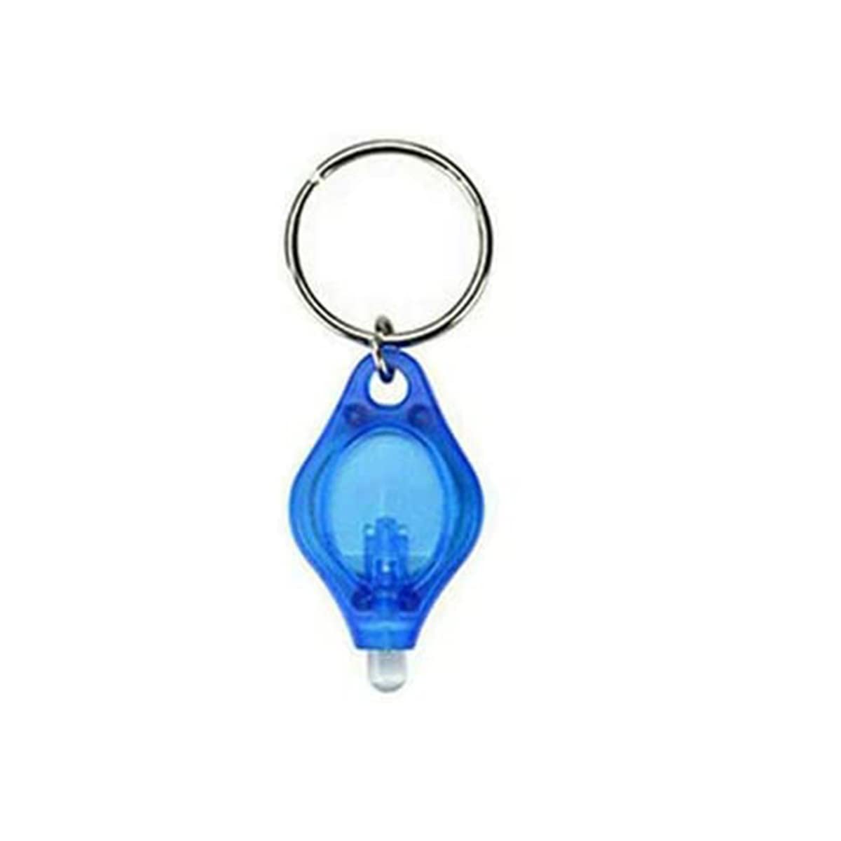 MACHSWON Mini Keychain Torches Flashlight UV Money Checker Key-Chain LED Money Detector Light Key Ring Light Torch Blue
