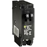 Square D HOMT2020 Homeline 220 Amp SinglePole Tandem Circuit Breaker