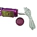 Female Sex Toy, FTXJ New 25CM Waterproof Dildo Vibrator G-spot Multi Speed Massager Toy (Purple)