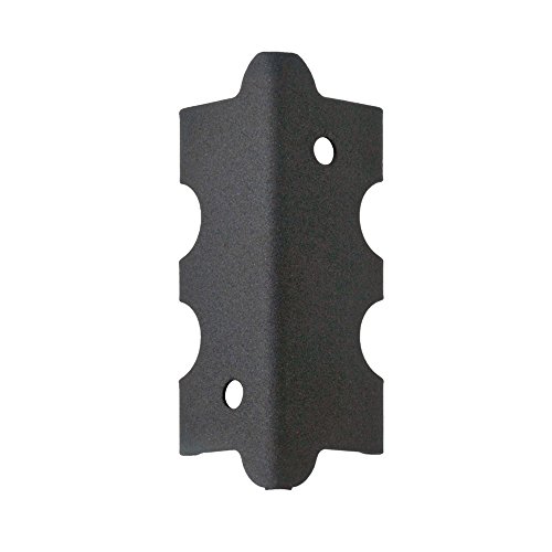 Edsal CPOUTBLK4 Muscle Rack Post Coupling Outer Black (4 Pack), 3