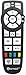 2013 2014 Chrysler Dodge Jeep Uconnect DVD Entertainment Remote Control Part 05091247AA