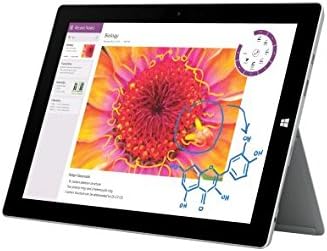 Microsoft Surface 3 Tablet 10.8-inch 4GB RAM 128GB SSD Intel Atom Platinum