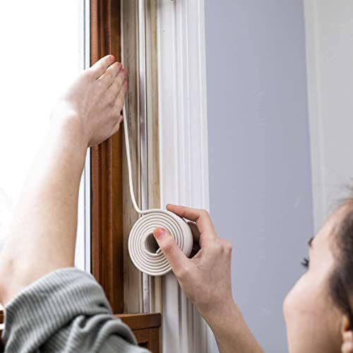 Duck Brand Press to Seal Rope Caulk, White, 1/8Inch Wide x 35Feet