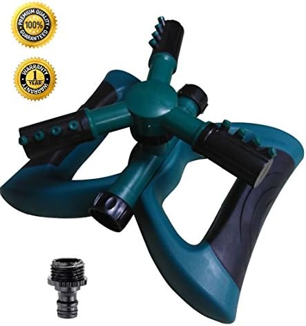 New 2017 Lawn Sprinkler Garden House Automatic Garden Water Sprinklers Lawn Irrigation System Rotation 360° Stable on the Ground