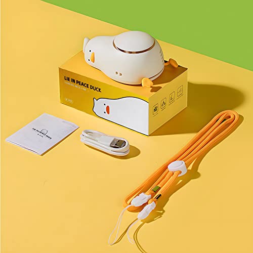 Tihokile Mini Ventilator,Handventilator mit 3 Geschwindigkeiten, USB Ventilator mit Verstellbarem Winkel, Tragbarer Nackenventilator Perfekt für Frauen Haus Büro Reisen Wandern Camping Geschenke