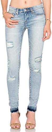 Pohiya Women's Skinny Jeans, Junior Stretch Ripped Denim Pants