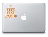 I Feel Like Pablo Logo Kanye West Sticker Decal MacBook, Air, Pro All Models