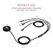MiCar Bluetooth 4.2 Charging Car Kit, Hands-free Wireless Phone Call & Bluetooth Aux Receiver with Apple Lightning Cable, Nylon 3.5mm Aux Input Cable, Built-in Mic for Car Home Stereo System