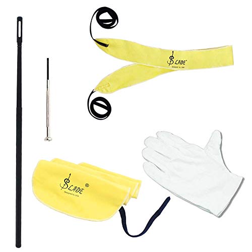 LeSharp Orchestral Instrument,Catkoo 5Pcs/Set Flute Saxophone Cleaning Repair Tools Woodwind Instruments Accessories