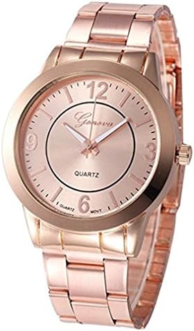 Big promotion! Toosvan, Stainless Steel Sport Hour Quartz Wrist Analog Watch, Rose Gold