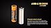 2 Pack Fenix ARB-L18 3500mAh Protected 18650 Rechargeable Li-ion Batteries with EdisonBright BBX3 Battery Carry case - Designed for TK75 TK16 TK22 TK35 PD35 PD32 TK09 are-X1 are-C1 are-C2 and Other