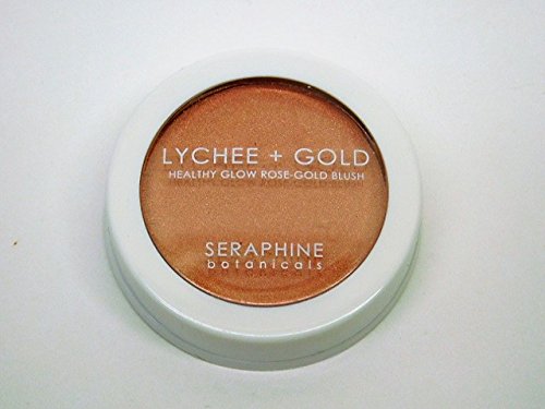 Seraphine Botanicals Lychee + Gold Healthy Glow Rose-Gold Blush