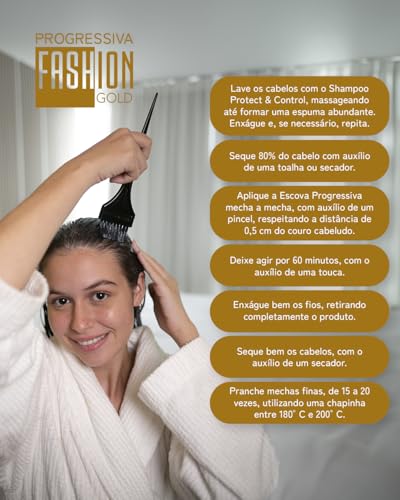 Escova Progressiva 500g - Fashion Gold