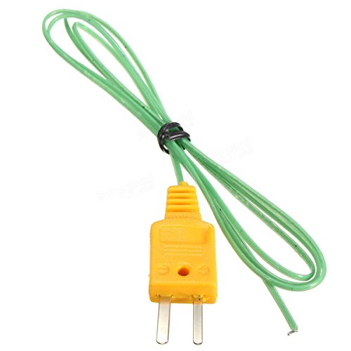 Pink Lizard K-Type Thermocouple Wire Digital Thermometer Temperature Sensor Probe Multimeter