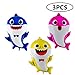 ZIYAN 3 Pcs Baby Shark Helium Balloon 24 inch Birthday Decorations Party Supplies Baby Showers
