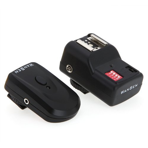 WANSEN PT-16GY 16 Channels Radio Wireless Remote Speedlite Flash Trigger Universal for Canon Nikon Pentax Olympus