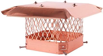 Draft King CP99 Bolt On Copper Single Flue Chimney Cap