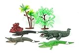 LilPals Reptile Bundle (7 Piece Set) - Great For Stocking Stuffer Birthday Cake Topper, Party Favor Bags, School Classrooms, Carnivals, Festivals And Countless Other Events