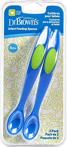 Dr. Browns Infants Feeding Spoons - 2 Pack (Blue)