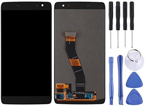 HAIJUN Mobile Phone Replacement Parts LCD Screen and Digitizer Full Assembly for BlackBerry DTEK60(Black) Flex Cable (Color : Black)