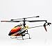 V911 Replacement Single Blade R/C Helicopter 4 CH 2.4Ghz Black & Orange BNF