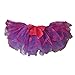 Ladybug Polka Dot Girl's Costume 3 Layered Tulle Tutu Assorted Colors (Red-blk)