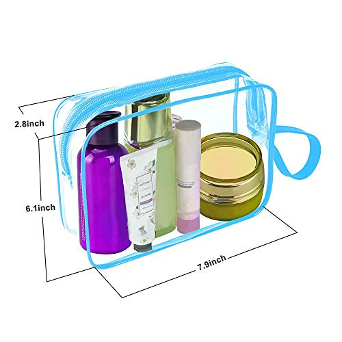 CGBE TSA Approved Toiletry Bag With Handle Quart Size Travel Bags For Toiletries Carry On