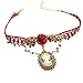TOPUNDER Cameo Red Rose Lace Fashion Necklace Jewelry Women Gift Xmas Pendant by