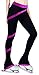 Figure Skating Spiral Polartec Polar Fleece Pants (Hologram Foil Pink, Child Extra Small)