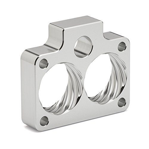 BlackPath - For Dodge Durango + Dakota + Ram Throttle Body Spacer Kit 3.9L + 5.2L + 5.9L Engines (Silver) T6 Billet - Thumbnail 2