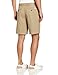 IZOD Men's Saltwater Flat Front Short, True Cedarwood Khaki, 40W