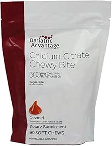 Amazon.com: Bariatric Advantage - 500mg Calcium Citrate ...