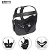 Aurrako Vr Face Pad for Oculus Quest VR Headset Accessories, Silicone Face Cover Mask Easy Wipe Clean Sweatproof Light Block (Black)